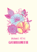 Fête florale pour Catherinette en couleurs
